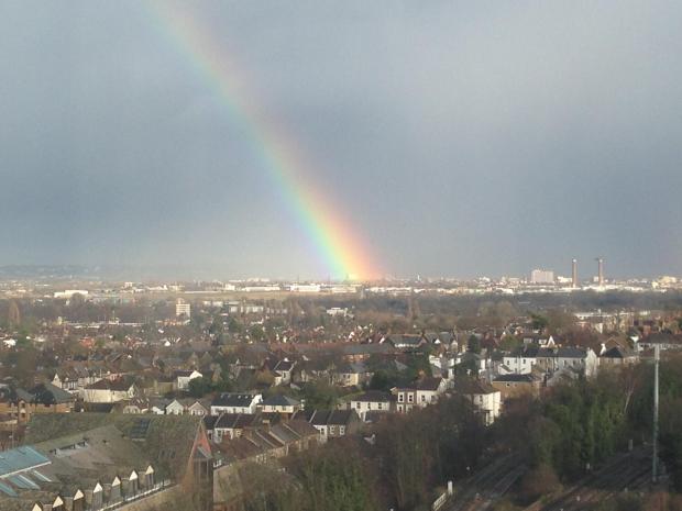 Streatham Guardian: There should be a pot of gold somewhere in south London this afternoon Streatham Guardian: There should be a pot of gold somewhere in south London this afternoon