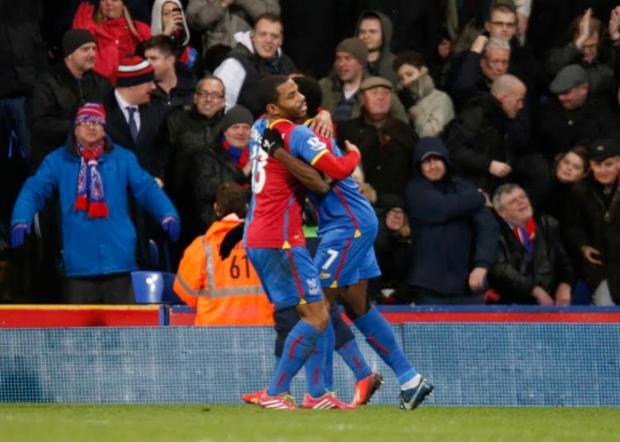 Streatham Guardian: Happy days: Puncheon celebrates the decisive moment in the 1-0 Premier League win over Hull City Picture: Niall O'Mara Streatham Guardian: Happy days: Puncheon celebrates the decisive moment in the 1-0 Premier League win over Hull City Picture: Niall O'Mara