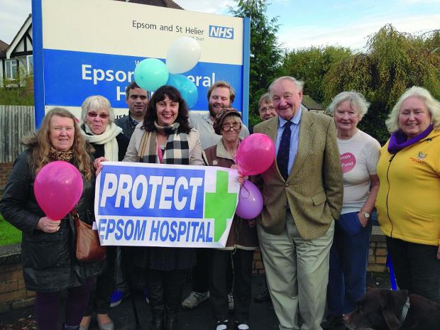 Streatham Guardian: Epsom Hospital campaigners fear Clause 119 could see the hospital downgraded in the future Streatham Guardian: Epsom Hospital campaigners fear Clause 119 could see the hospital downgraded in the future