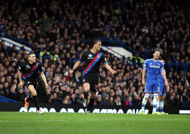 Streatham Guardian: All the way: Crystal Palace pushed Chelsea close when the sides met at Stamford Bridge in December SP80738 Streatham Guardian: All the way: Crystal Palace pushed Chelsea close when the sides met at Stamford Bridge in December SP80738