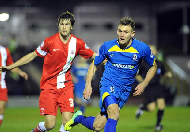 Streatham Guardian: Tough day: Charlie Wyke endured against Rochdale Streatham Guardian: Tough day: Charlie Wyke endured against Rochdale