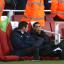 Streatham Guardian: Tom Ince and fellow new Eagle Scott Dann watch Sunday's 2-0 defeat at Arsenal from the bench Streatham Guardian: Tom Ince and fellow new Eagle Scott Dann watch Sunday's 2-0 defeat at Arsenal from the bench