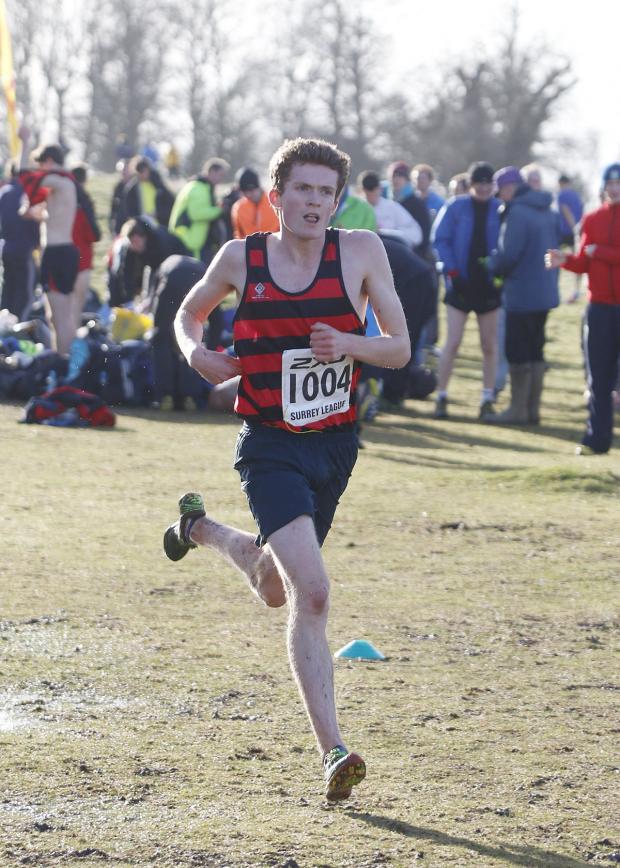 Streatham Guardian: Winner: Es Olsen of Herne Hill Harriers led the U17s to Surrey League glory Streatham Guardian: Winner: Es Olsen of Herne Hill Harriers led the U17s to Surrey League glory