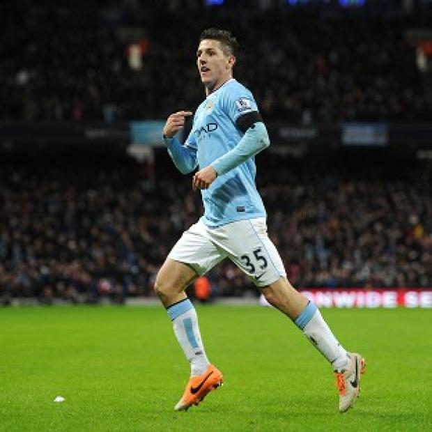 Streatham Guardian: Stevan Jovetic netted the opener for City Streatham Guardian: Stevan Jovetic netted the opener for City