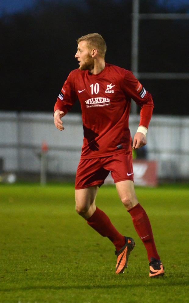 Streatham Guardian: Disappointed: Robins skipper Lewis Taylor Streatham Guardian: Disappointed: Robins skipper Lewis Taylor