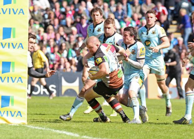 Streatham Guardian: Signed up: Rob Buchanan is one of six Quins stars to re-sign at the Stoop Streatham Guardian: Signed up: Rob Buchanan is one of six Quins stars to re-sign at the Stoop