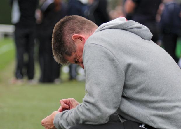 Streatham Guardian: Anguish: Richmond's director of rugby Steve Hill had to suffer the cruel side of sport last weekend Streatham Guardian: Anguish: Richmond's director of rugby Steve Hill had to suffer the cruel side of sport last weekend