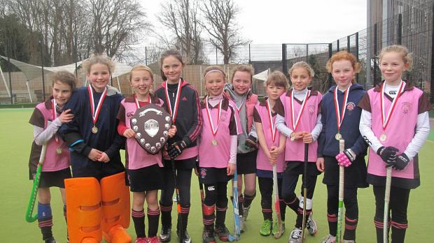 Streatham Guardian: Happy days: Teddington's U10 girls celebrate their Middlesex title win Streatham Guardian: Happy days: Teddington's U10 girls celebrate their Middlesex title win