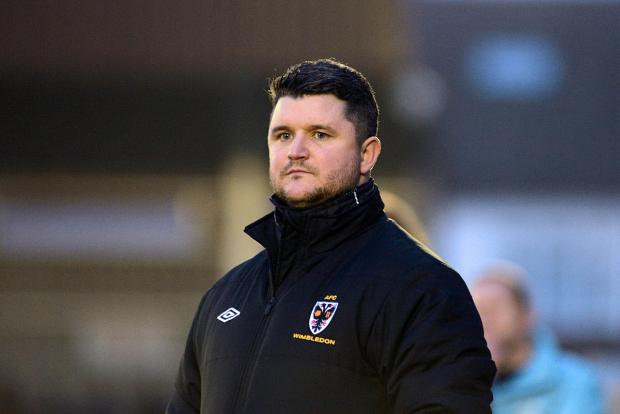 Streatham Guardian: Proud: Simon Bassey hailed the current Dons squad as the best yet Streatham Guardian: Proud: Simon Bassey hailed the current Dons squad as the best yet