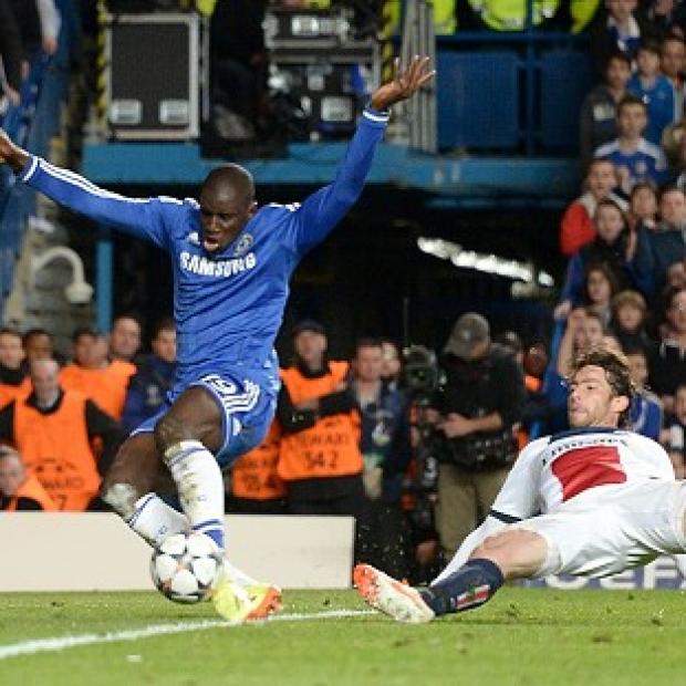Streatham Guardian: Jose Mourinho lauded Demba Ba, pictured, for his all-round performance Streatham Guardian: Jose Mourinho lauded Demba Ba, pictured, for his all-round performance