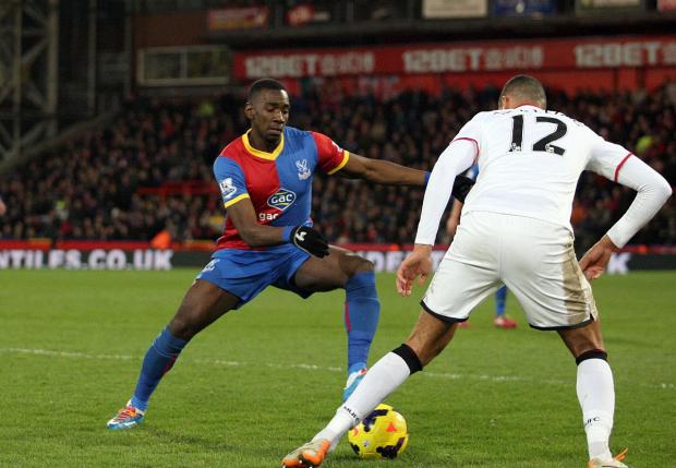 Streatham Guardian: Involved: Yannick Bolasie is looking forward to taking on title contenders Manchester City and Liverpool Streatham Guardian: Involved: Yannick Bolasie is looking forward to taking on title contenders Manchester City and Liverpool