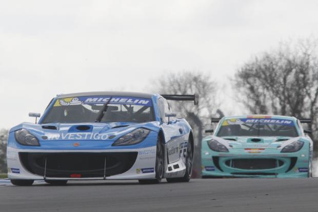 Streatham Guardian: Super fast: Charlie Robertson leads the Ginetta GT4 SuperCup Championship after six rounds Streatham Guardian: Super fast: Charlie Robertson leads the Ginetta GT4 SuperCup Championship after six rounds