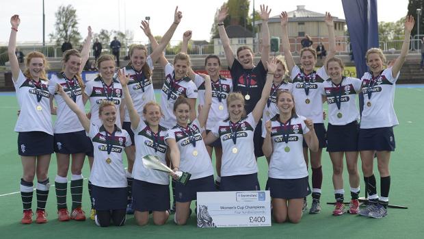 Streatham Guardian: Happy days: Surbiton celebrate winning the cup a fortnight after claiming the league title All pictures: Ady Kerry Streatham Guardian: Happy days: Surbiton celebrate winning the cup a fortnight after claiming the league title All pictures: Ady Kerry