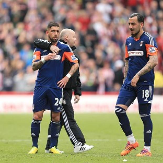 Streatham Guardian: Fulham were relegated following their defeat at Stoke and Sunderland's victory over Manchester United Streatham Guardian: Fulham were relegated following their defeat at Stoke and Sunderland's victory over Manchester United