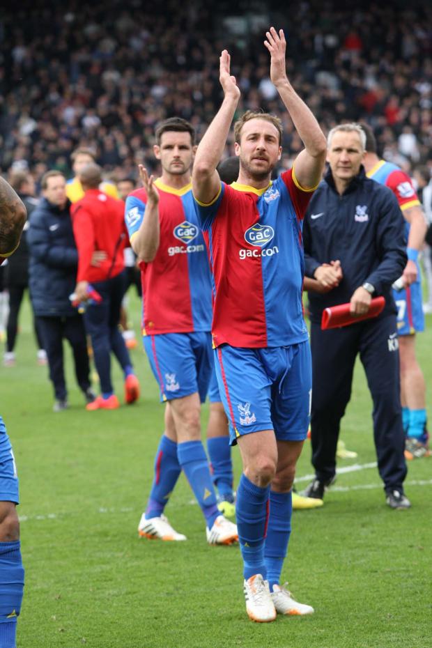 Streatham Guardian: Glen Murray celebrates beating Fulham this year Streatham Guardian: Glen Murray celebrates beating Fulham this year