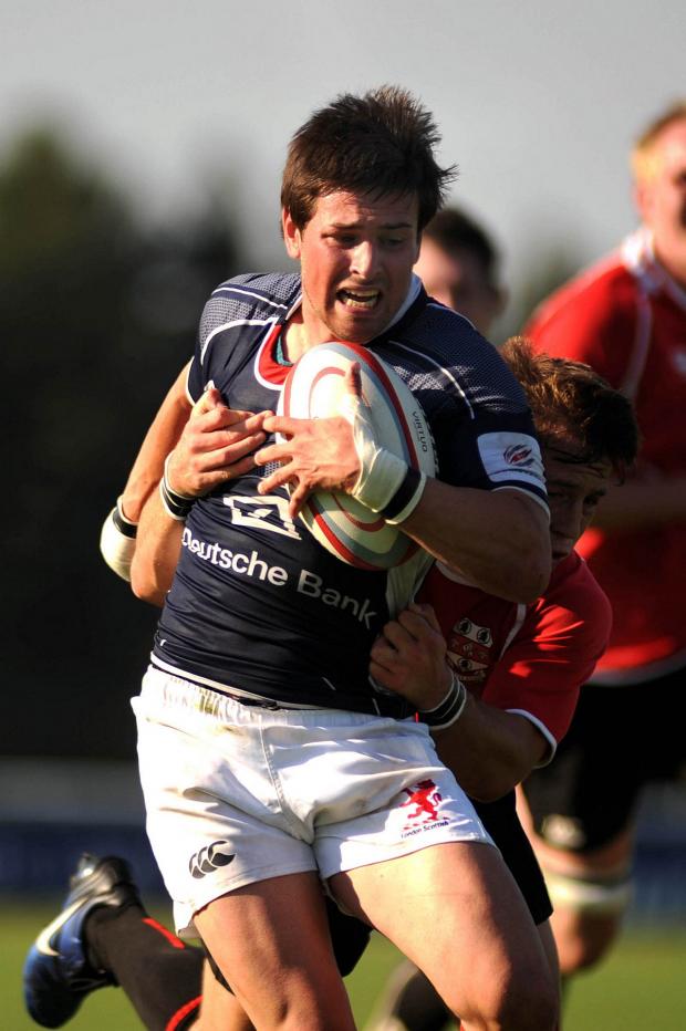 Streatham Guardian: Back: Matt Heeks has returned to London Scottish from Rosslyn Park Streatham Guardian: Back: Matt Heeks has returned to London Scottish from Rosslyn Park