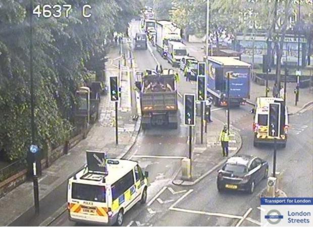 Streatham Guardian: Pic by @TfLTrafficNews Streatham Guardian: Pic by @TfLTrafficNews