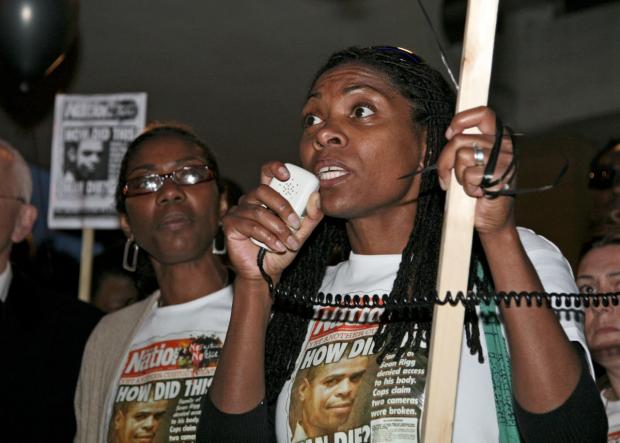 Streatham Guardian: Sean's sister Marcia Rigg-Samuel said the family were livid. Picture: YouTube Streatham Guardian: Sean's sister Marcia Rigg-Samuel said the family were livid. Picture: YouTube