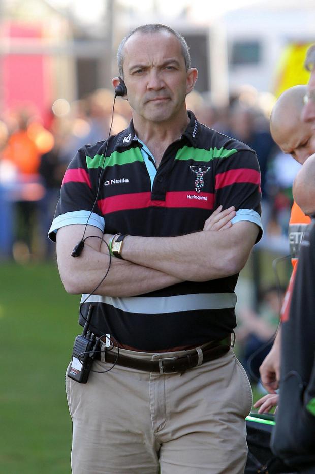 Streatham Guardian: Pleased: Quins director of rugby Conor O'Shea Streatham Guardian: Pleased: Quins director of rugby Conor O'Shea