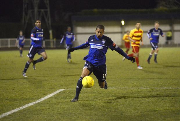 Streatham Guardian: Moving on: Met Police winger Howard Newton has joined Tooting & Mitcham United Streatham Guardian: Moving on: Met Police winger Howard Newton has joined Tooting & Mitcham United