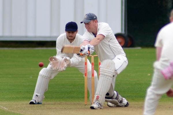 Streatham Guardian: Among the runs: Worcester Park’s Rob Waite on his way to 88 in the losing draw against Dulwich Streatham Guardian: Among the runs: Worcester Park’s Rob Waite on his way to 88 in the losing draw against Dulwich