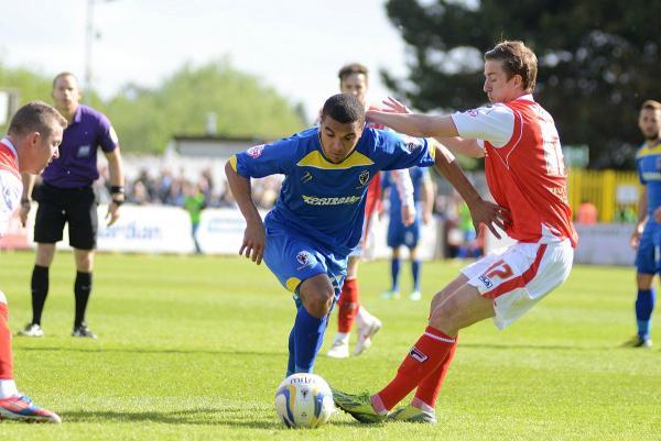 Streatham Guardian: Going out again: Kwesi Appiah, who spent last season on loan at three different clubs, including AFC Wimbledon, is returning to Cambridge United until January Streatham Guardian: Going out again: Kwesi Appiah, who spent last season on loan at three different clubs, including AFC Wimbledon, is returning to Cambridge United until January