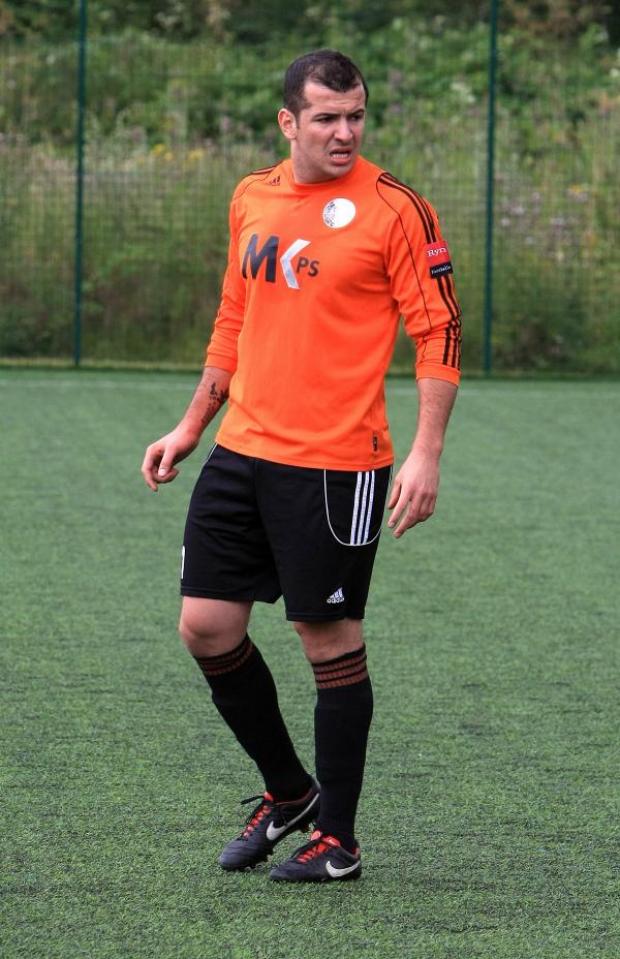 Streatham Guardian: From red to orange: Adriano Moraes will be a Walton Casuals man this season Streatham Guardian: From red to orange: Adriano Moraes will be a Walton Casuals man this season
