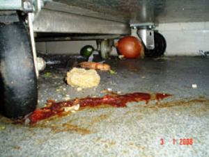 Restauranteer Richard Banks had to pay out more than �7,000 because of the poor standards of his cafe's kitchens