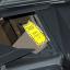 The ticket a prankster has taken from another car and put on the Batmobile