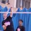 Winning team: Sutton in badminton action. George Burgess