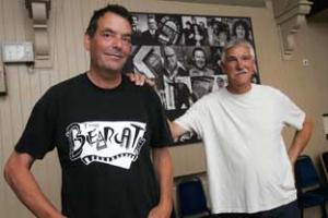 Bearcat buddies: James Punnett and Grahame Limmer